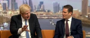 Boris Johnson在Marr Show上的领带比到目前为止比2016年长于2016年