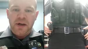 一名美国警官分享了一段视频，展示了把泰瑟枪当成枪是多么困难