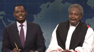 《周六夜现场》(Saturday Night Live)用滑稽模仿向主教迈克尔·库里致敬