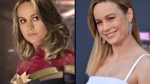 Brie Larson在Marvel Fans队长告诉她微笑后更新男性超级英雄