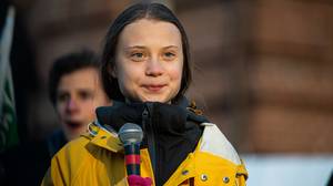 Greta Thunberg在收音机上采访David Attenborough爵士
