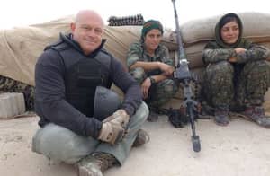 罗斯凯米揭示了Isis狙击手在叙利亚拍摄时发射