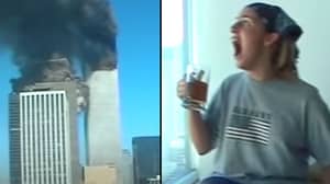 视频显示我们的学生在电影中抓到9/11袭击并逃离了自己的建筑物