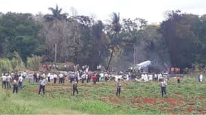 录像从悲惨的古巴飞机失事中出现