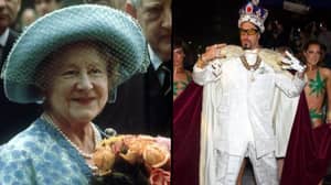 王子威廉和哈里教会了女王母亲如何做'阿里g'印象