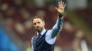 英格兰经理加雷斯·索斯盖特（Gareth Southgate）在世界杯前给了英格兰小队手写字母