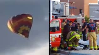 热气球崩溃让五个人死于天空中的恐怖后死亡“loading=