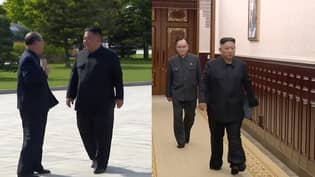 朝鲜居民的耳垂'overn金正国的减肥