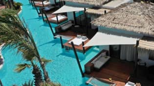 希腊酒店的水上平房的成本远低于马尔代夫