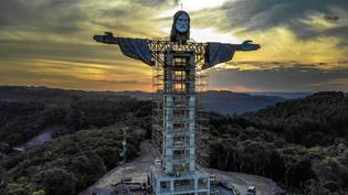 巴西建造了耶稣的新140英尺雕像“loading=