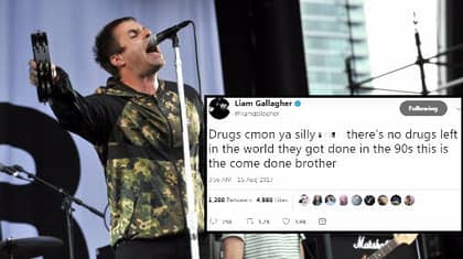 利亚姆·加拉格尔（Liam Gallagher）在Twitter上解释了“吸毒”