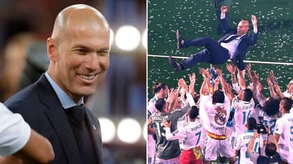 Zinedine Zidane在第三冠军联赛胜利后离开皇家马德里