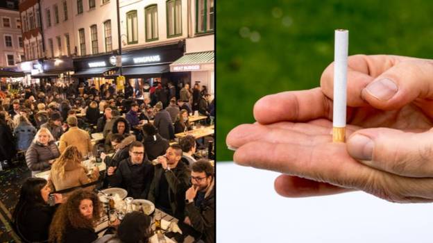 五个英国议会禁止在酒吧和餐馆外吸烟