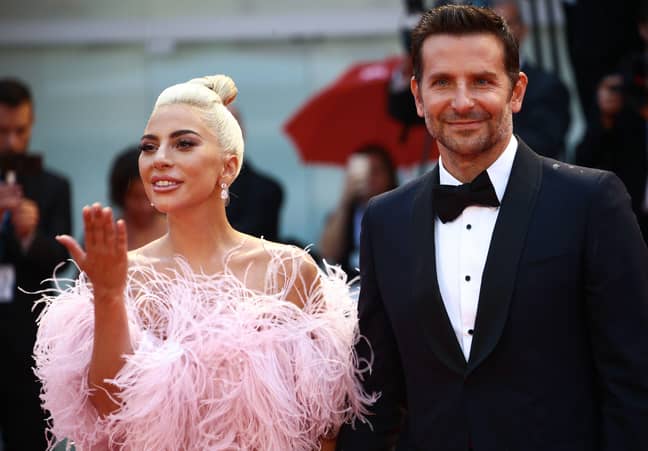 在威尼斯电影节期间，A Star的Lady Gaga和Bradley Cooper出生于放映。学分：Matteo Chinellato/Alamy Stock Photo