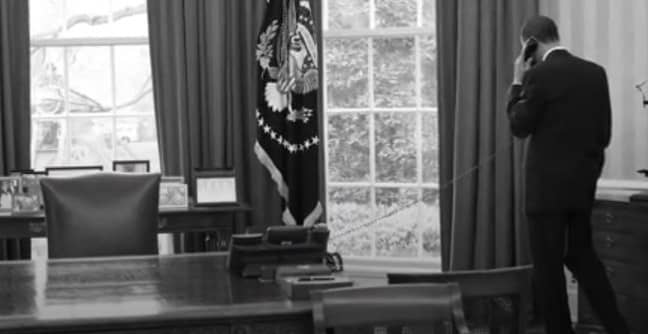 巴拉克·奥巴马（Barack Obama）在椭圆形办公室。信用：YouTube/Obama基金会