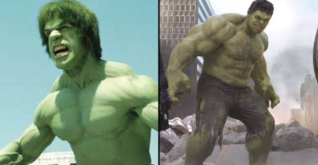 绿巨人曾经是一个被涂成绿色的小伙子。学分：ABC/迪士尼