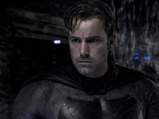 本·阿弗莱克（Ben Affleck）饰演蝙蝠侠。学分：华纳兄弟 / DC