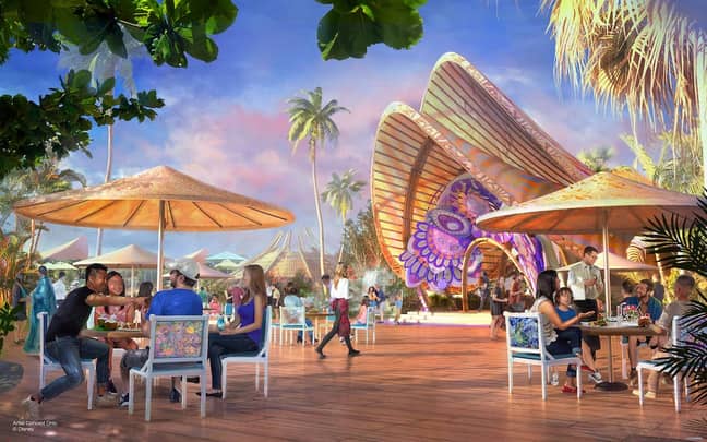 该度假胜地将是迪士尼在巴哈马的第二位。图片来源：迪士尼