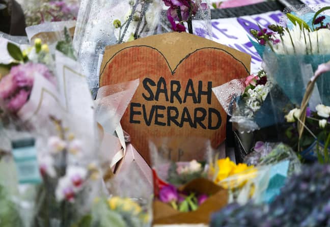 莎拉·埃弗拉德（Sarah Everard）的死引起了公众的抗议，人们要求更好地保护妇女。学分：PA