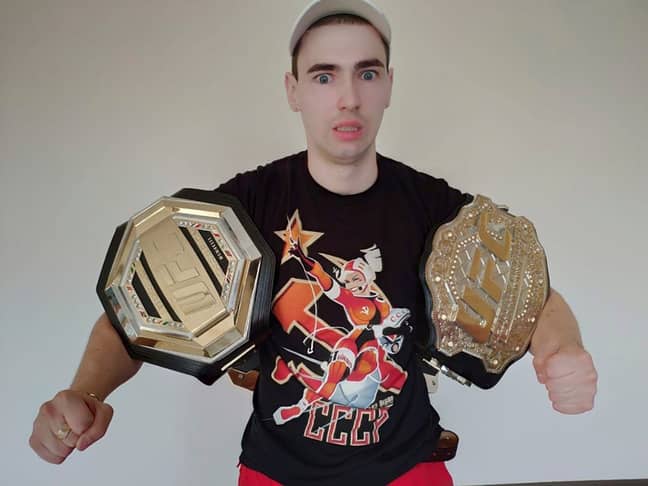 到目前为止，基里尔（Kirill）失去了他所有的MMA战斗。学分：East2West新闻必威备用网