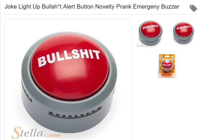 新颖性按钮可在Amazon和Ebay上找到。图片来源：eBay“width=
