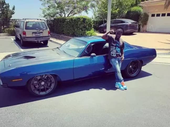 一张照片在7月份发布到Instagram上，看来是坠机所涉及的汽车。学分：Instagram/Kevin Hart