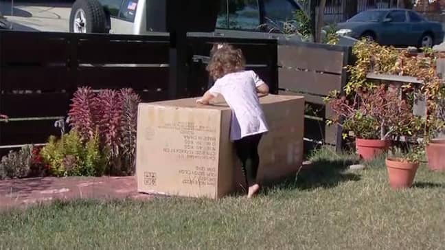 幼儿用她的妈妈的亚马逊账户来购买沙发：NBC San Diego