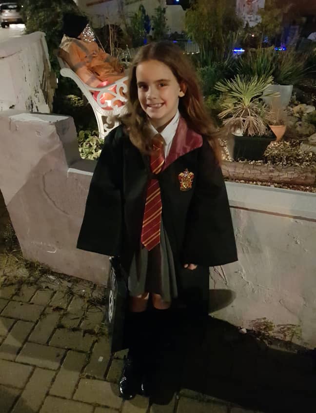 九岁的艾米·艾伦（Emmie Allan）看起来很像哈利·波特（Harry Potter）明星艾玛·沃特森（Emma Watson）陌生人阻止她在街上。信用：肯尼迪新闻和媒体必威备用网