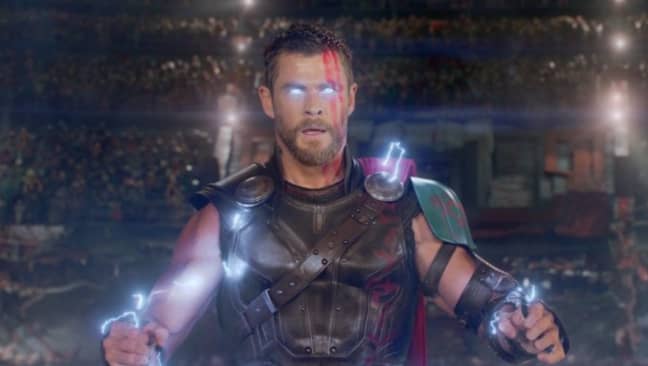 消息人士说，雷神4（Thor 4）正在管道中，但克里斯·海姆斯沃思（Chris Hemsworth）说，他正在摆脱表演。学分：沃尔特·迪斯尼工作室