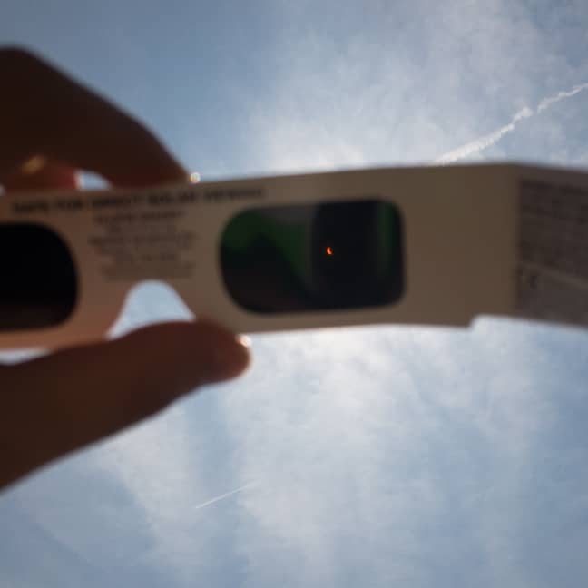 Solr Eclipse眼镜。信用：Unplash/Jason Howell