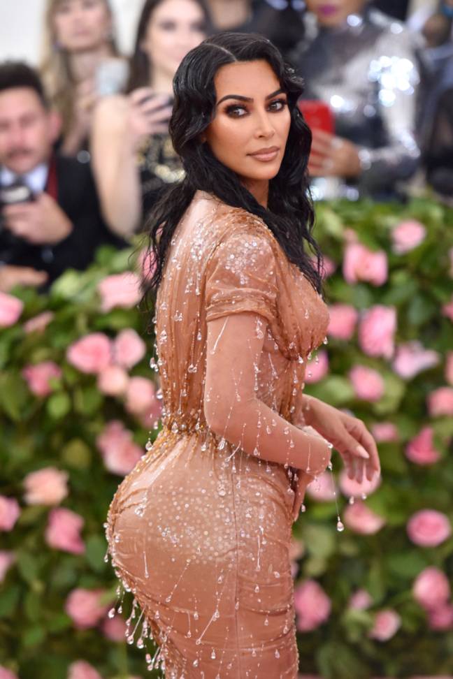 kim kardashian以她的结果闻名，在2019年遇到了Gala。信用：PA