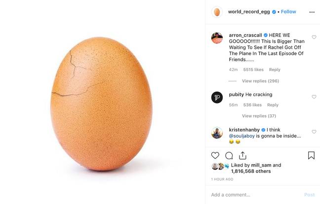 鸡蛋下面是什么？学分：world_record_egg/instagram