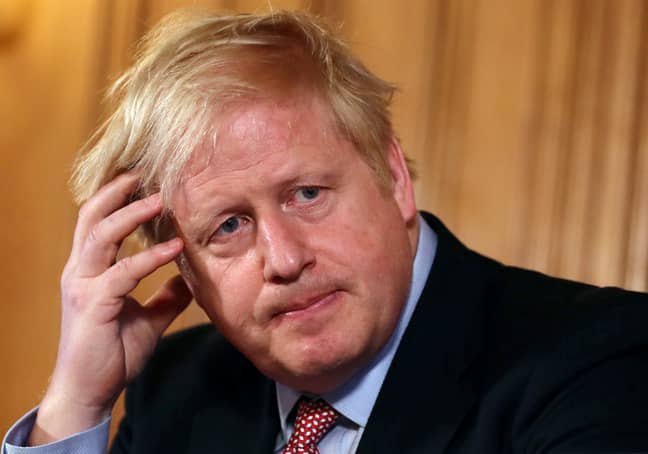 最新的眼镜蛇会议结束后，总理鲍里斯·约翰逊（Boris Johnson）在伦敦唐宁街1必威备用网0号的新闻发布会上发表讲话。信用：PA