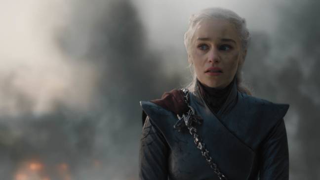 丹妮莉丝（Daenerys）的《疯狂女王》（Mad Queen'Targaryen）。学分：HBO“width=