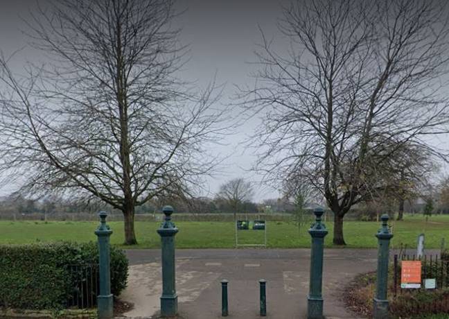 据称的袭击发生在伦敦的布隆丹公园。来源:谷歌街景