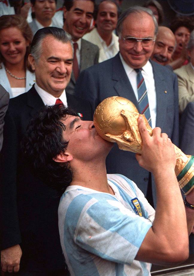 迭戈·马拉多纳（Diego Maradona）享年60岁。学分：PA