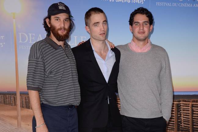 Robert Pattinson与Josh和Benny Safdie。信用：PA