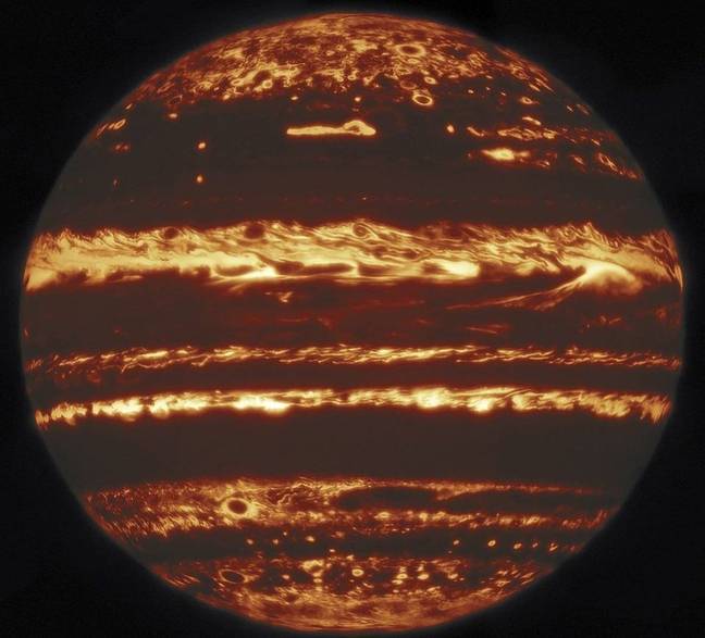 科学家说，这是地球上最明显的图像之一。信用：国际双子座天文台