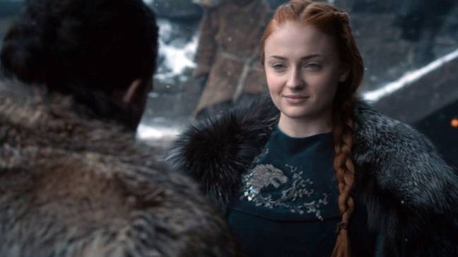 很糟糕是Sansa Stark  - 如果算法是正确的。信贷：HBO.
