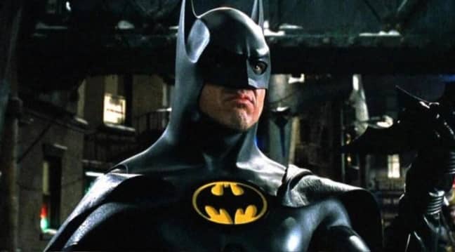 迈克尔·基顿（Michael Keaton）饰演蝙蝠侠。学分：DC/Warner Bros.