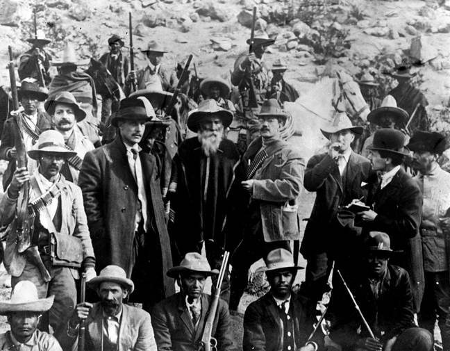 1913年的墨西哥革命。信贷:爸爸