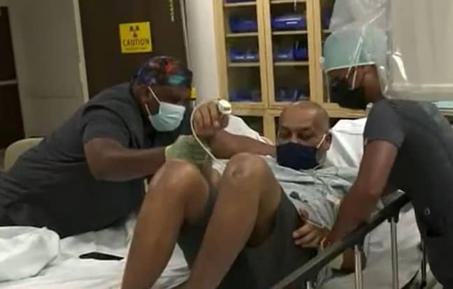 乔什·加尔萨（Josh Garza）进行了双肺移植。学分：CNN