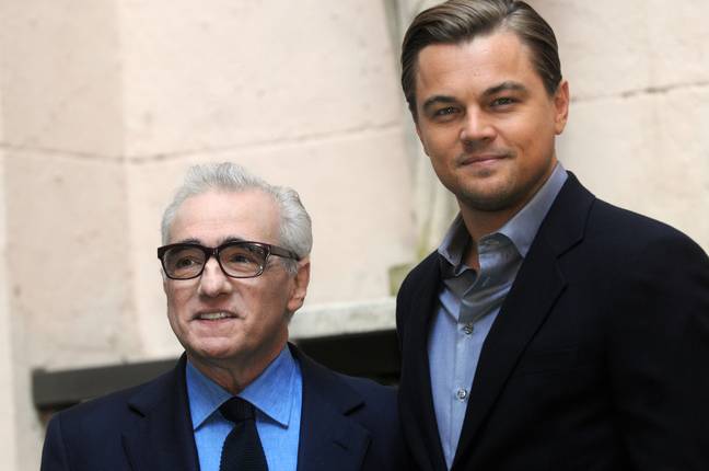 马丁·斯科塞斯（Martin Scorsese）与莱昂纳多·迪卡普里奥（Leonardo DiCaprio）。信用：PA