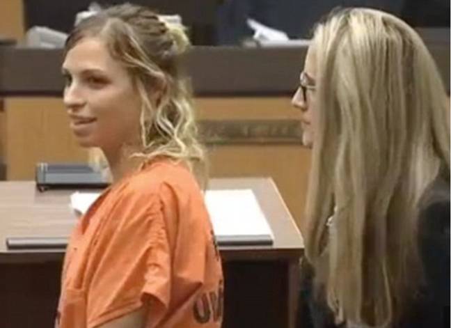 布列塔尼·扎莫拉（Brittany Zamora）被指控多次与13岁的男孩发生性关系。学分：CBS