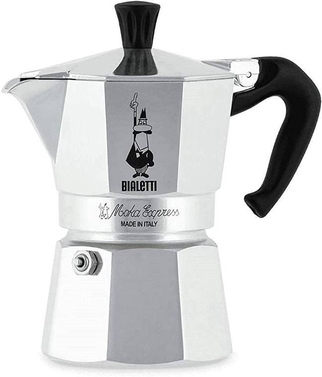 Bialetti Moka Express铝制炉灶咖啡机
