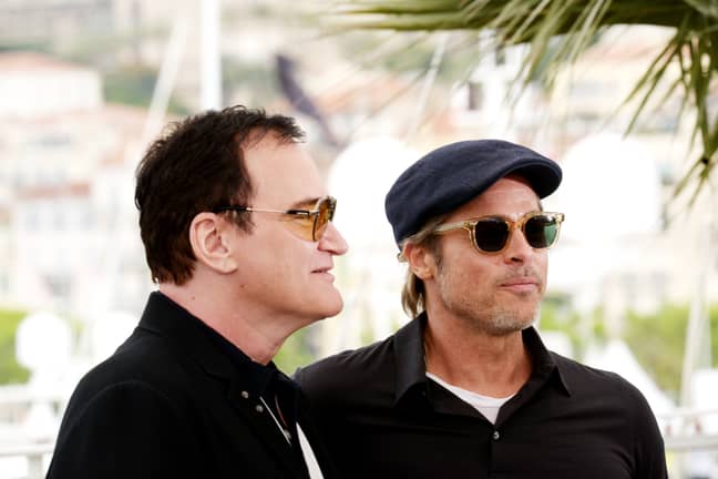 塔伦蒂诺（Tarantino）与布拉德·皮特（Brad Pitt）合作拍摄了他的最新电影。信用：PA