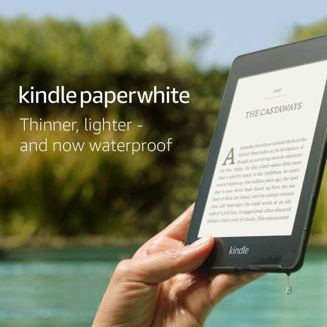 Kindle Paperwhite以低于80英镑的价格