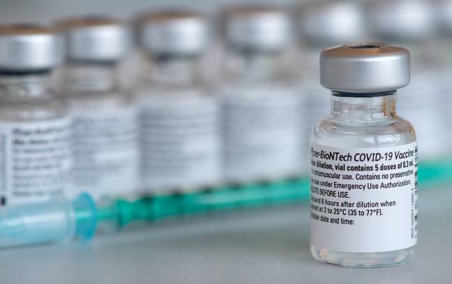 PFizer-Biontech疫苗是已经开发的几种mRNA疫苗之一。信用：PA“loading=