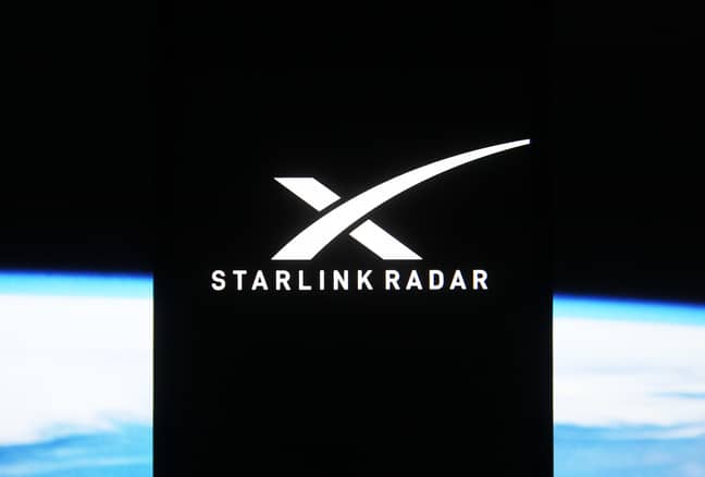 Starlink雷达应用程序。信用：PA