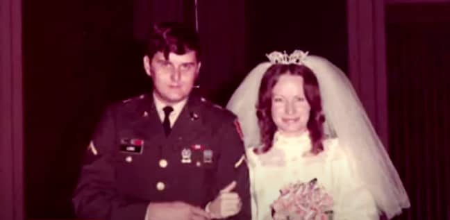 辛迪·布朗（Cindy Brown）和鲍比·乔·朗（Bobby Joe Long）于1974年结婚（信用：YouTube/犯罪观察每天）